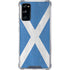 Scotland Flag Distressed Galaxy S20 FE Clear Case